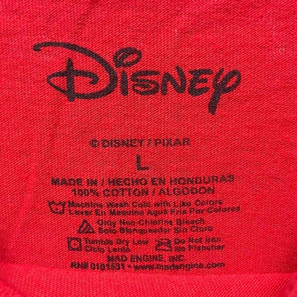 Disney Pixar the Incredibles movie graphic short sleeve crewneck superhero shirt - Picture 3 of 5